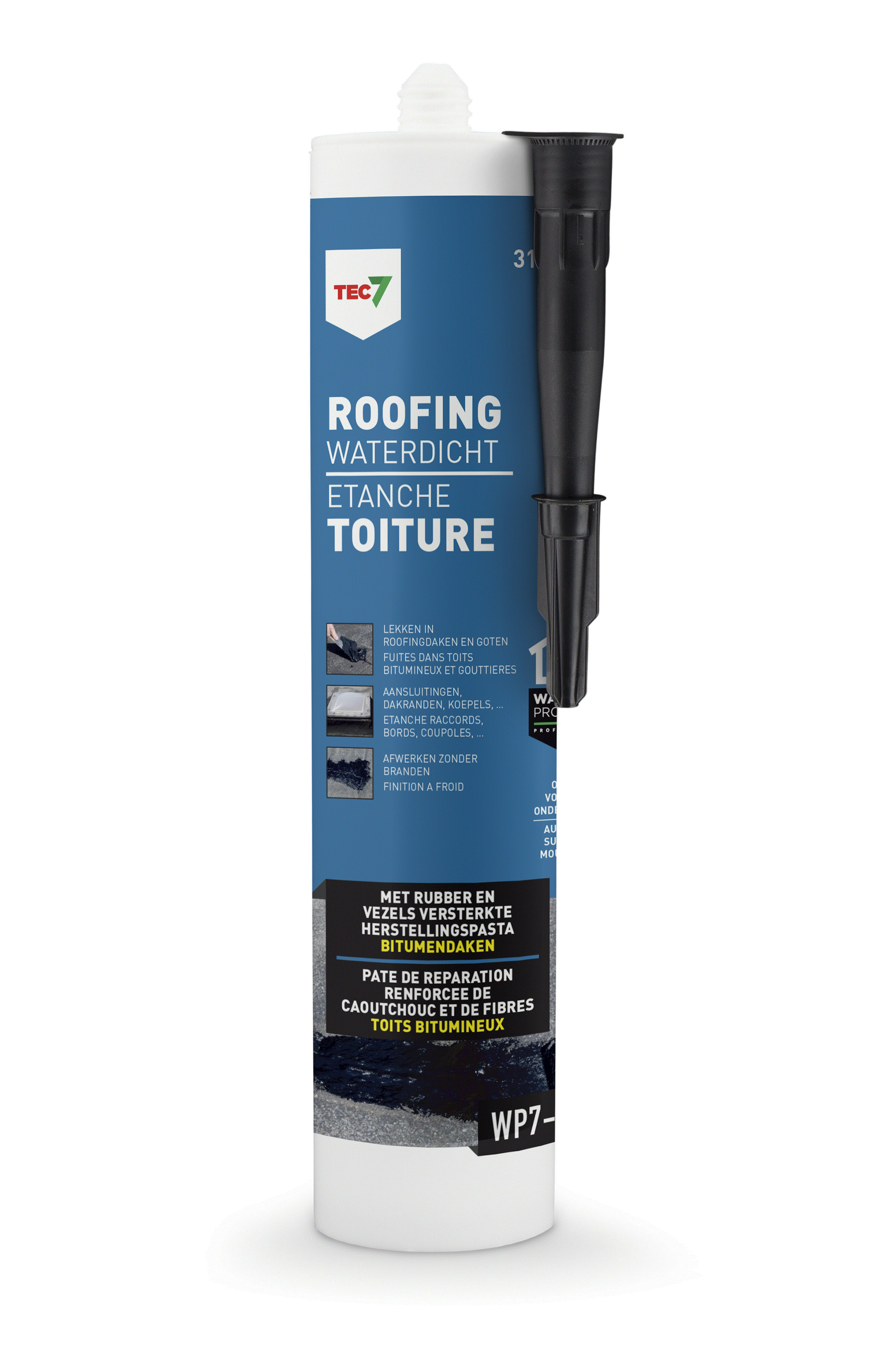 Tec7 - WP7- 301 Roofing Waterdicht 310ml