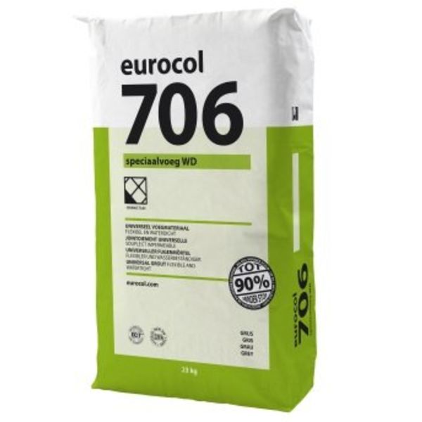 Eurocol - 706 speciaalvoeg WD - grijs - 23 kg