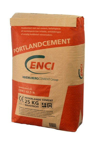 Enci Portlandcement - CEM I - 25 kg