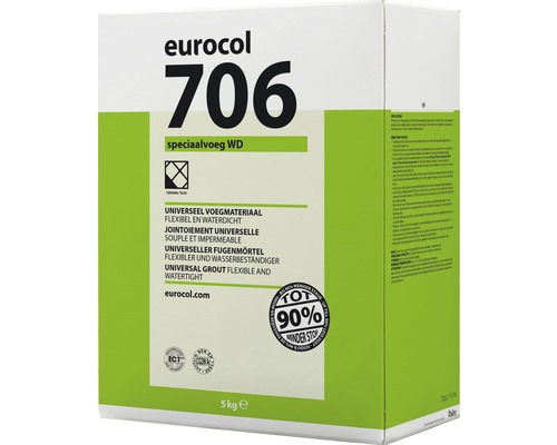 Eurocol - 706 speciaalvoeg WD - grijs - 5 kg