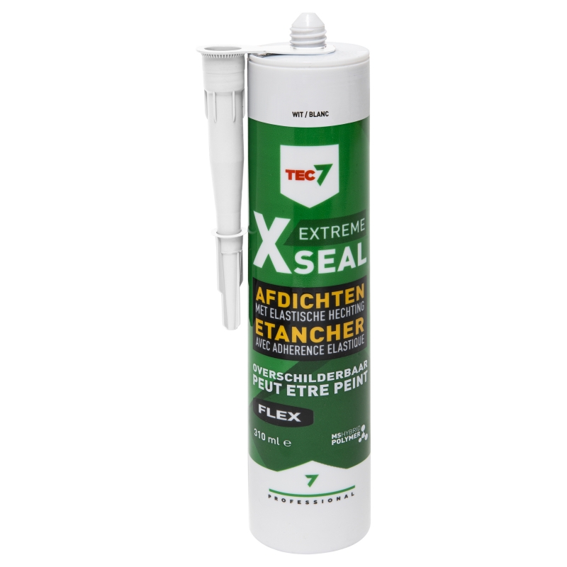 Tec7 X-Seal - afdichtingskit - wit - 310 ml