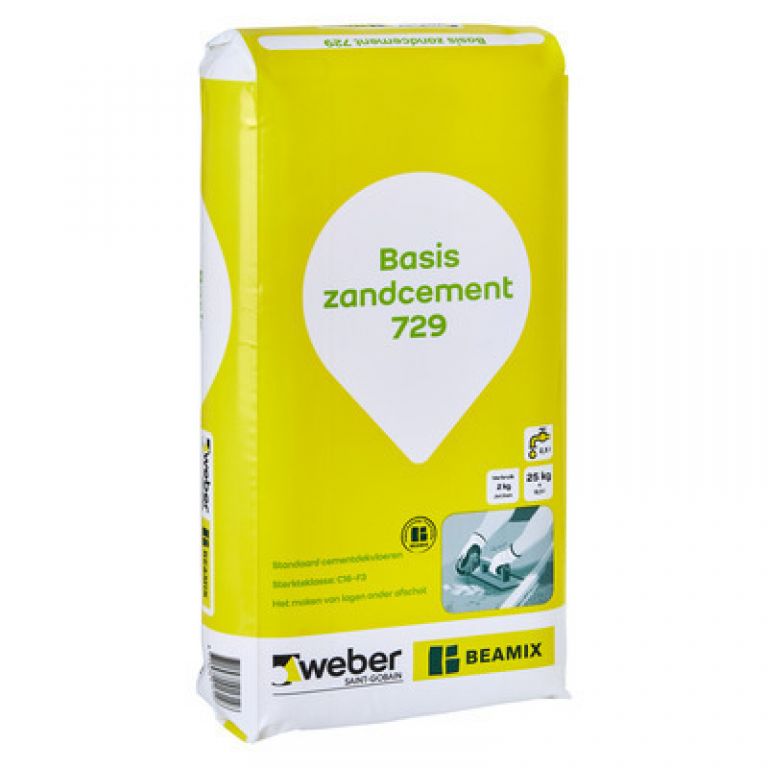 Beamix 729 - zandcement basis - 25 kg