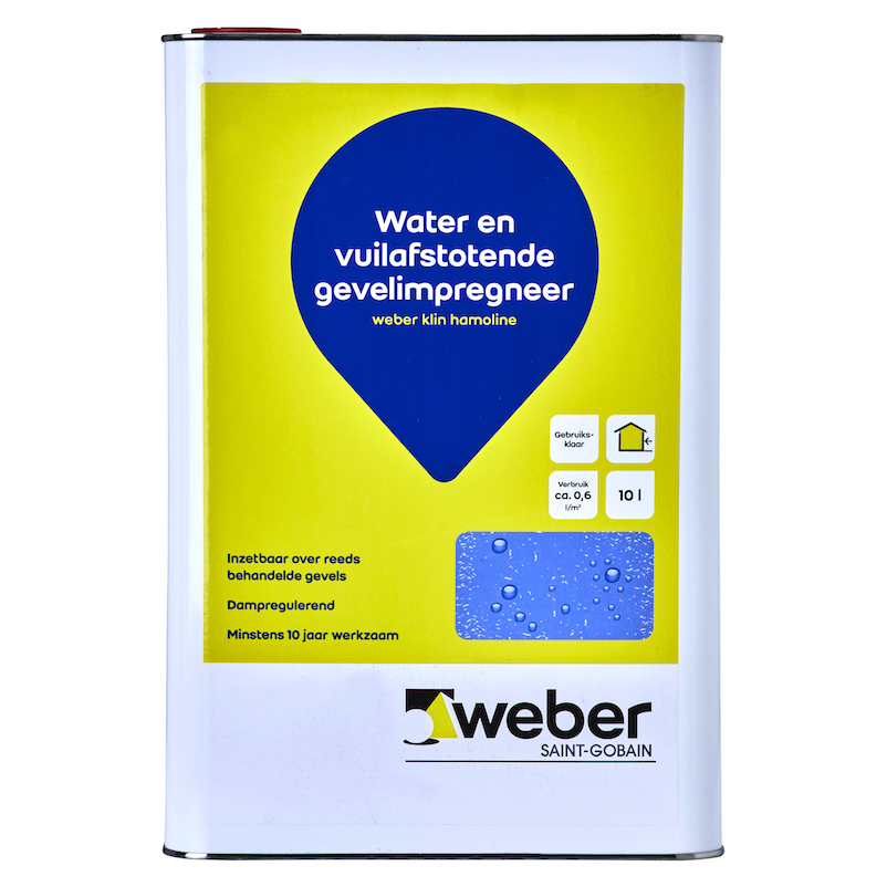 Weberklin hamoline - gevel impregneer - 10 L