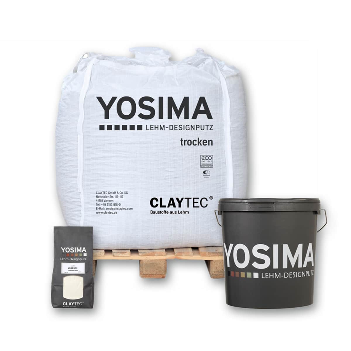 Claytec Yosima - Designstuc - 20 kg