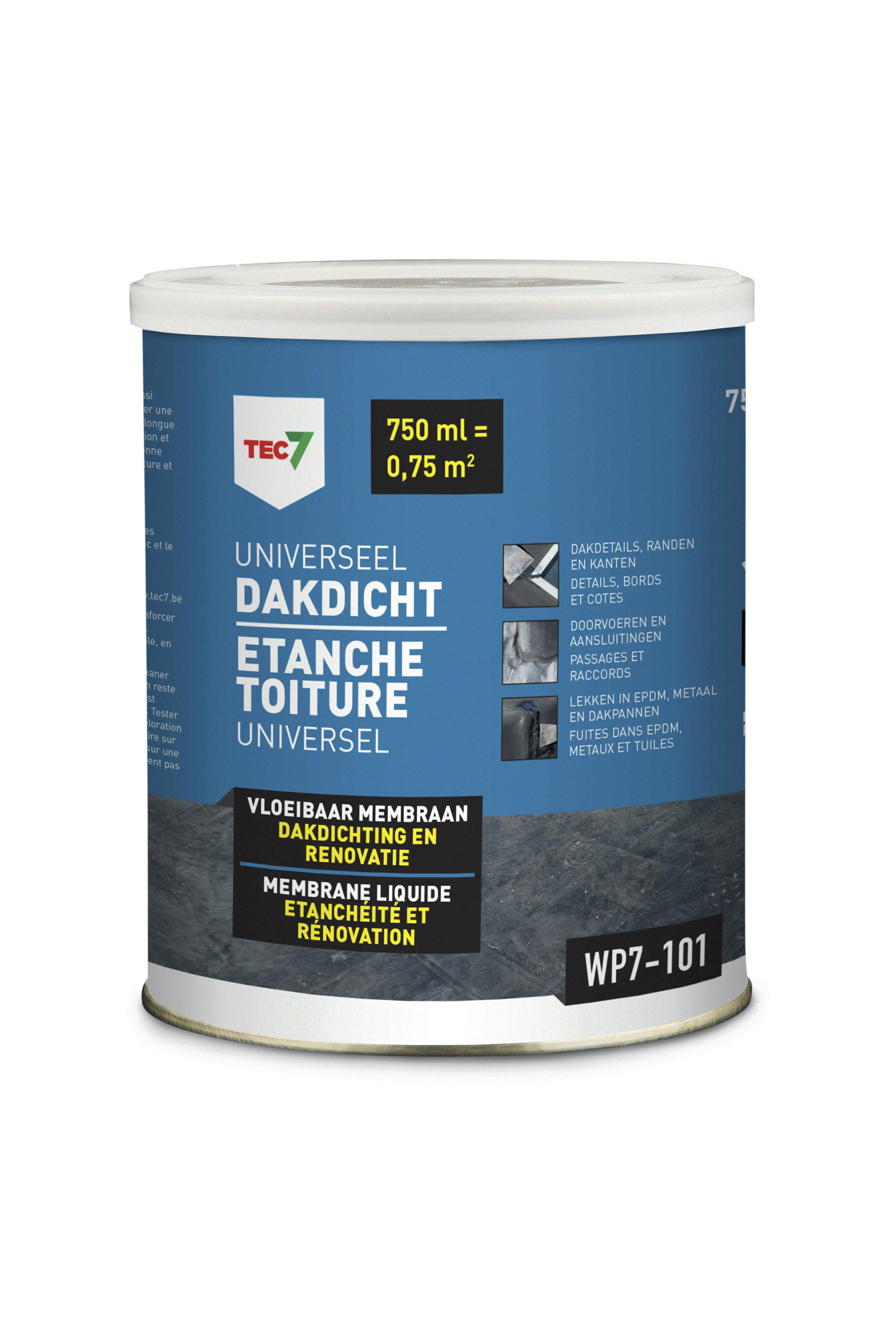 Tec7 - WP7- 101 Universeel Dakdicht 750ML