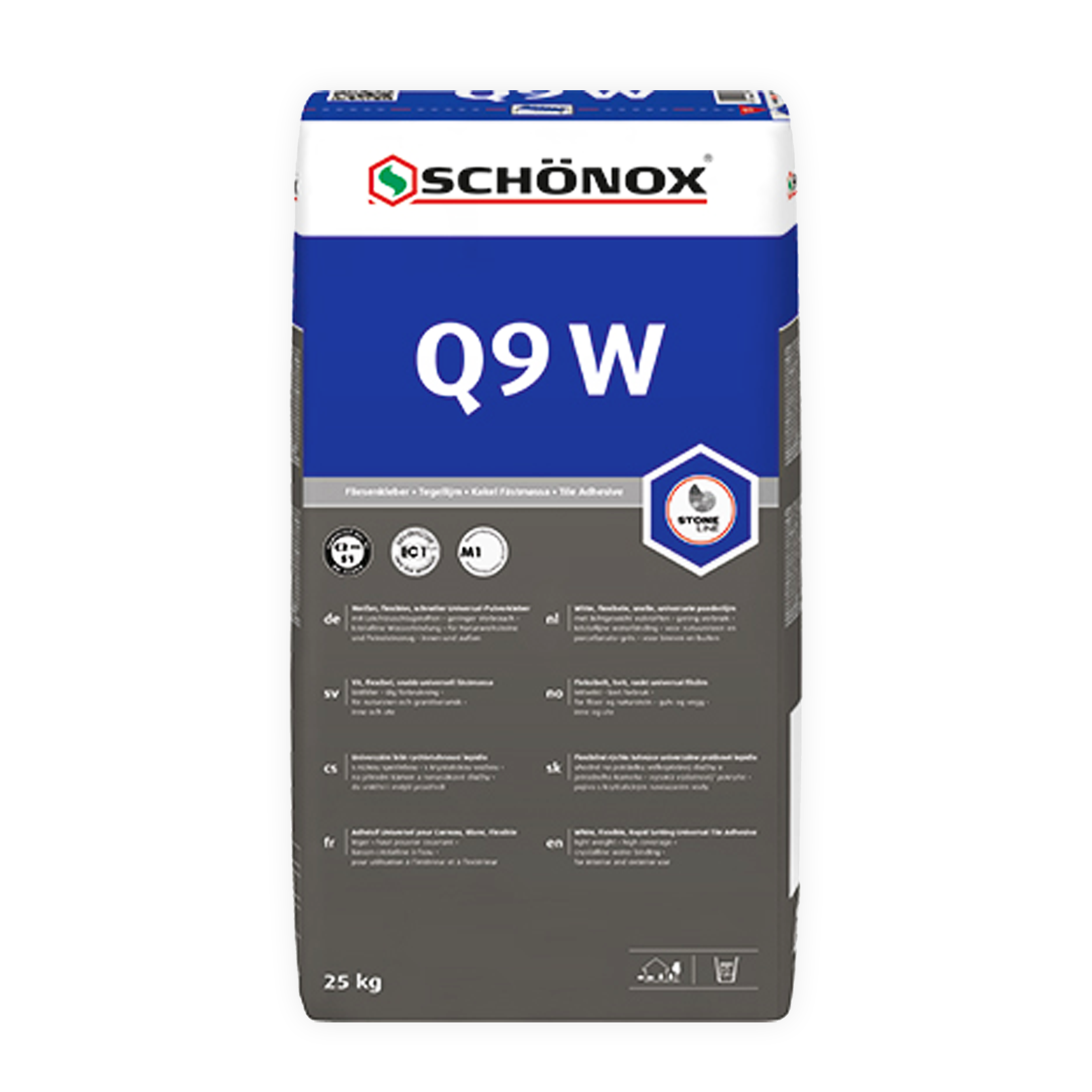 Schönox Q9W - tegellijm - 25 kg