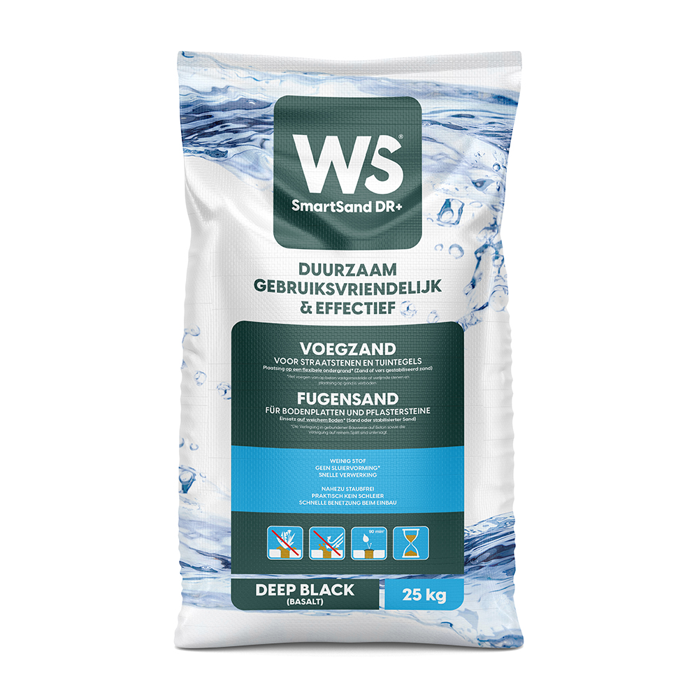 WS SmartSand - DR+ Deep Black (basalt) - 25 kg