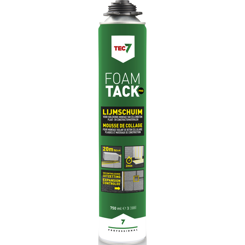 Tec7 FoamTack Pro - lijm - 750 ml