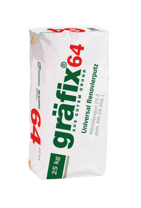 Grafix - 64 renovatiepleister universeel  - 25 kg