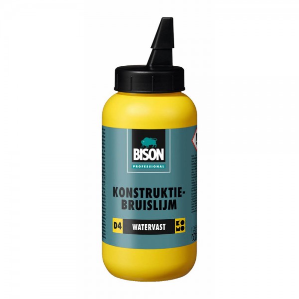 Bison konstruktielijm D4 250 gr 1K watervast bruislijm Bouwbink