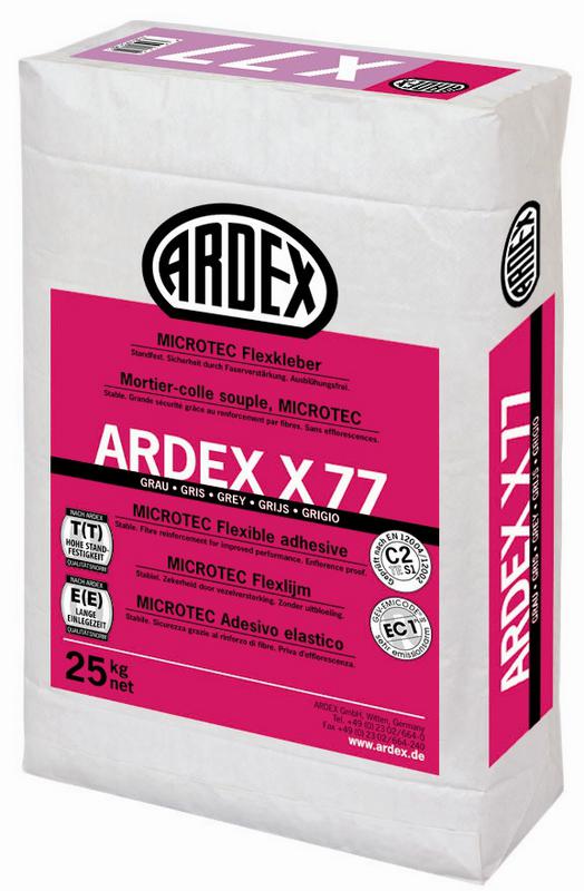 Blanco cliënt excuus Ardex X77 - tegellijm - Microtec - 25 kg | Bouwbink.nl